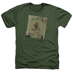 Harry Potter Beedle The Bard Men's 30/1 Heather 60 40 Poly Short-Sleeve T-Shirt