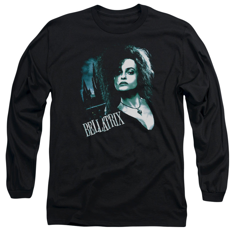 Harry Potter Bellatrix Closeup Men's 18/1 Cotton Long-Sleeve T-Shirt