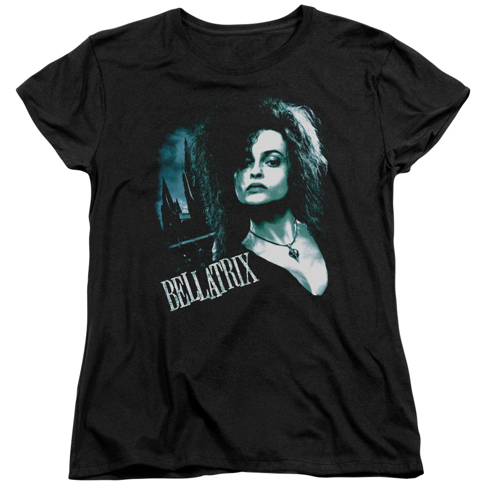Harry Potter Bellatrix Closeup Women's 18/1 Cotton Short-Sleeve T-Shirt