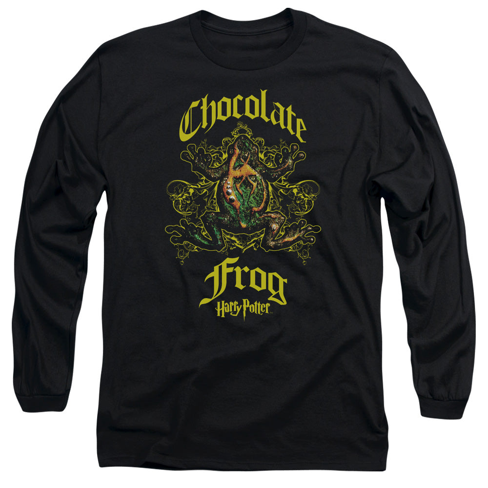 Harry Potter Chocolate Frog Men's 18/1 Cotton Long-Sleeve T-Shirt