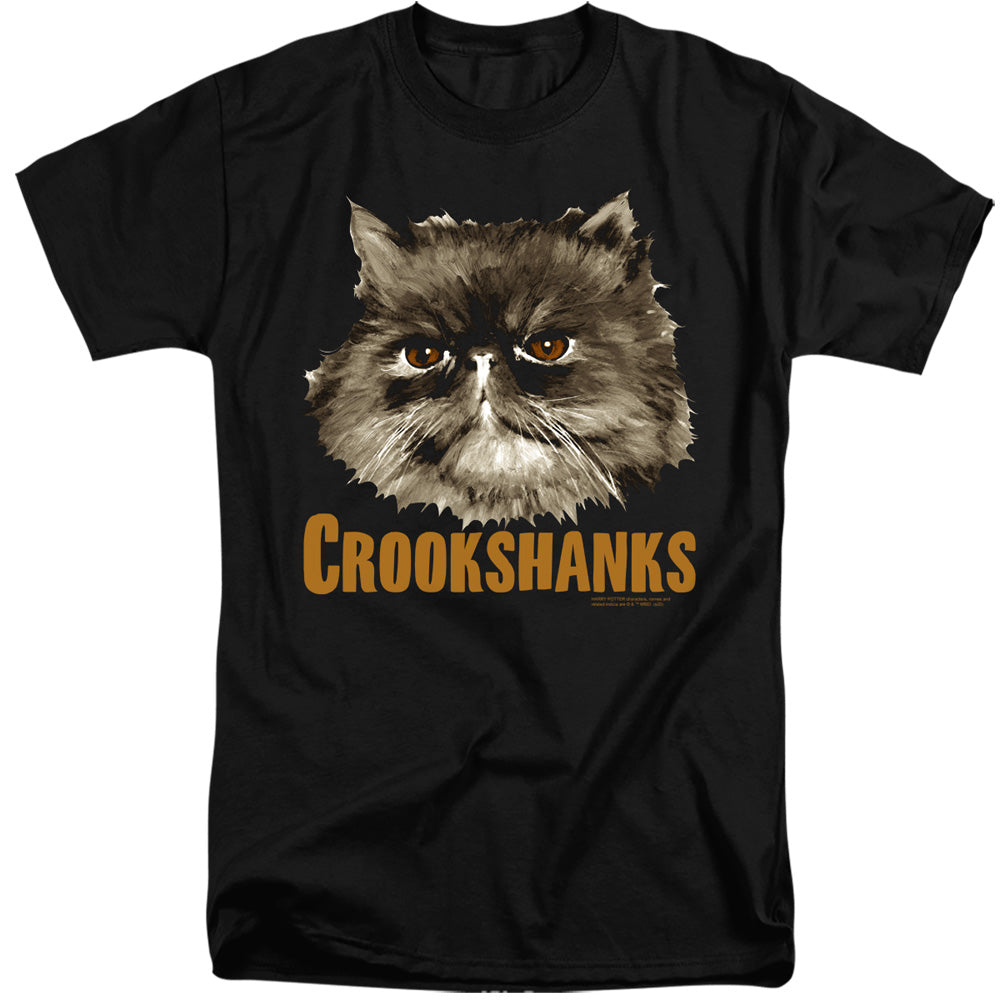 Harry Potter Crookshanks Men's 18/1 Tall Cotton Short-Sleeve T-Shirt