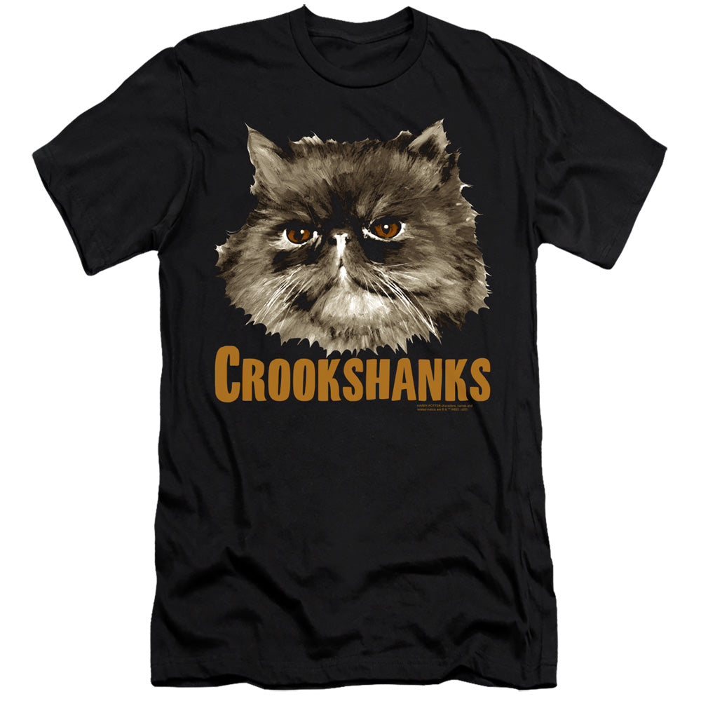 Harry Potter Crookshanks Men's Ultra-Soft 30/1 Cotton Slim Short-Sleeve T-Shirt