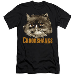 Harry Potter Crookshanks Men's Ultra-Soft 30/1 Cotton Slim Short-Sleeve T-Shirt