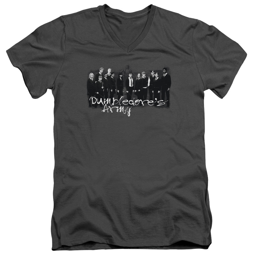 Harry Potter Da Squad Men's 30/1 Cotton Slim V-Neck T-Shirt