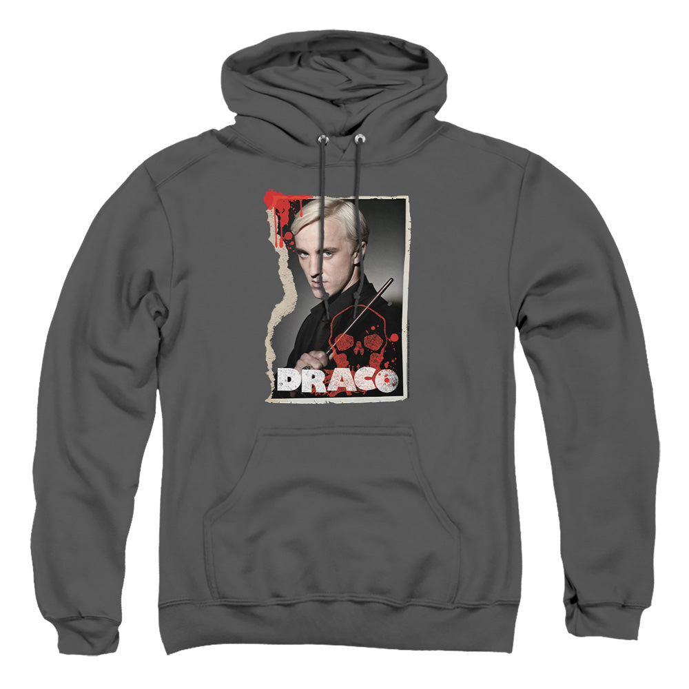 Harry Potter Draco Frame Men's Pull-Over 75 25 Poly Hoodie