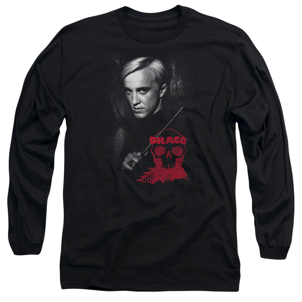 Harry Potter Draco Portrait Men's 18/1 Cotton Long-Sleeve T-Shirt