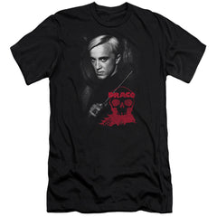 Harry Potter Draco Portrait Men's Ultra-Soft 30/1 Cotton Slim Short-Sleeve T-Shirt
