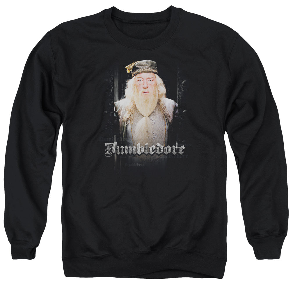 Harry Potter Dumble Doors Men's Crewneck 50 50 Poly Long-Sleeve T-Shirt