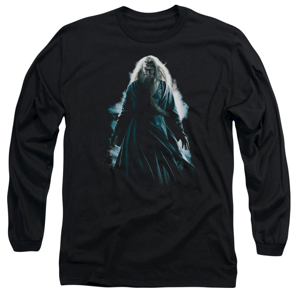 Harry Potter Dumbledore Burst Men's 18/1 Cotton Long-Sleeve T-Shirt