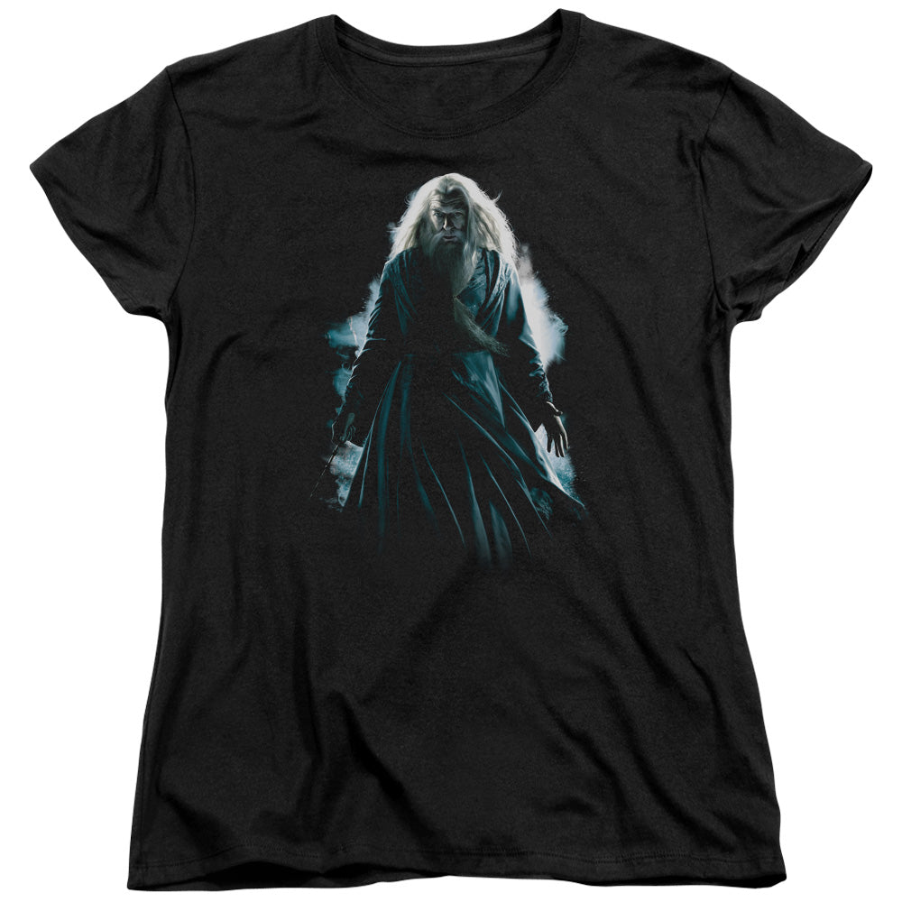 Harry Potter Dumbledore Burst Women's 18/1 Cotton Short-Sleeve T-Shirt