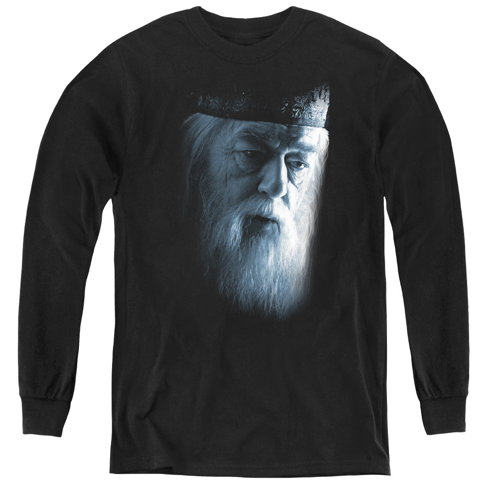 Harry Potter Dumbledore Face Youth Long-Sleeve T-Shirt