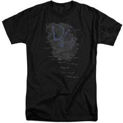 Harry Potter Dumbledores Army Men's 18/1 Tall Cotton Short-Sleeve T-Shirt