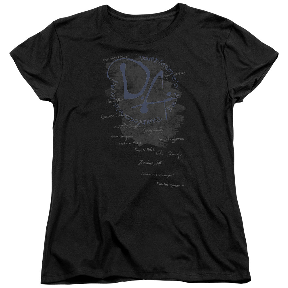 Harry Potter Dumbledores Army Women's 18/1 Cotton Short-Sleeve T-Shirt