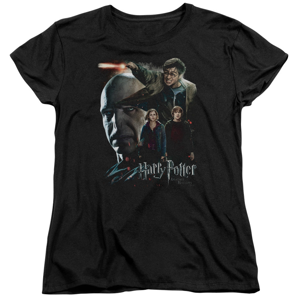 Harry Potter Final Fight Women's 18/1 Cotton Short-Sleeve T-Shirt