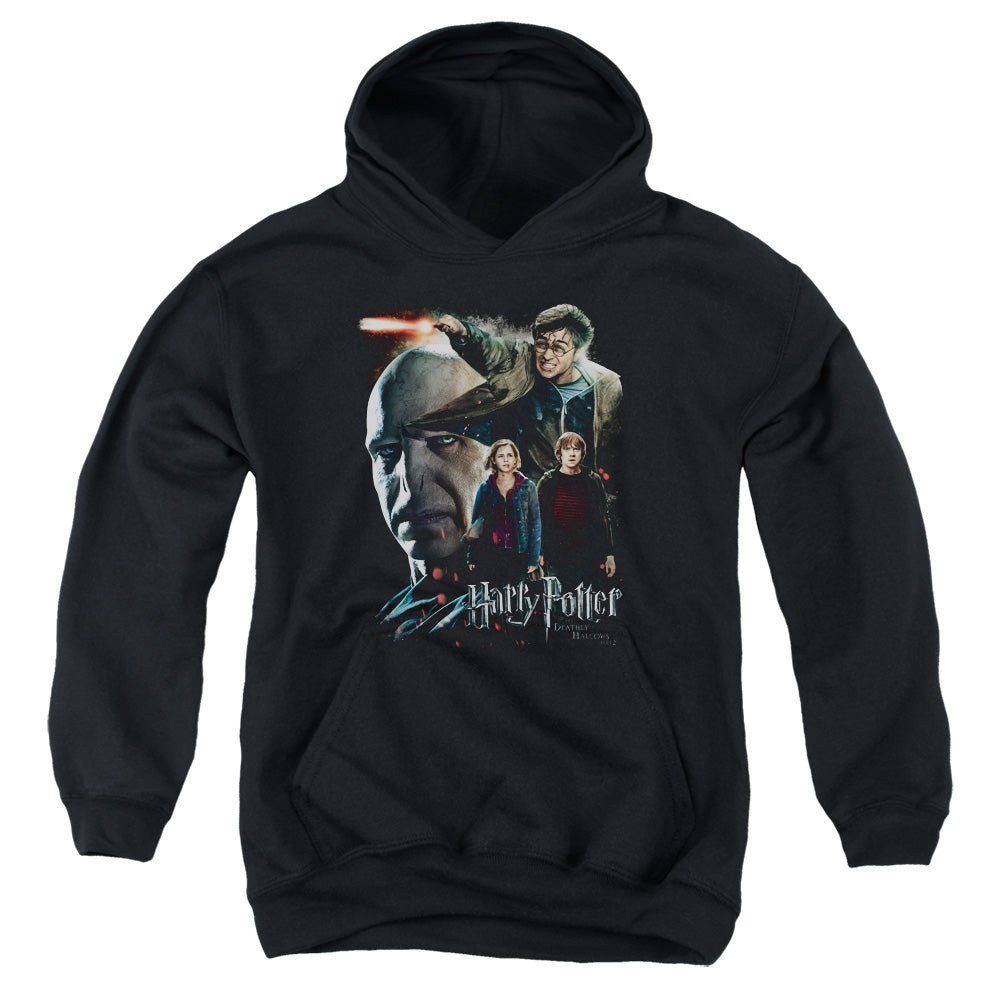 Harry Potter Final Fight Youth Cotton Poly Pull-Over Hoodie