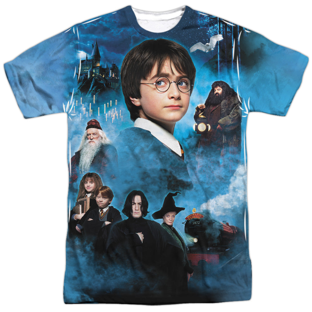Harry Potter First Year Men's Regular Fit Polyester Short-Sleeve T-Shirt