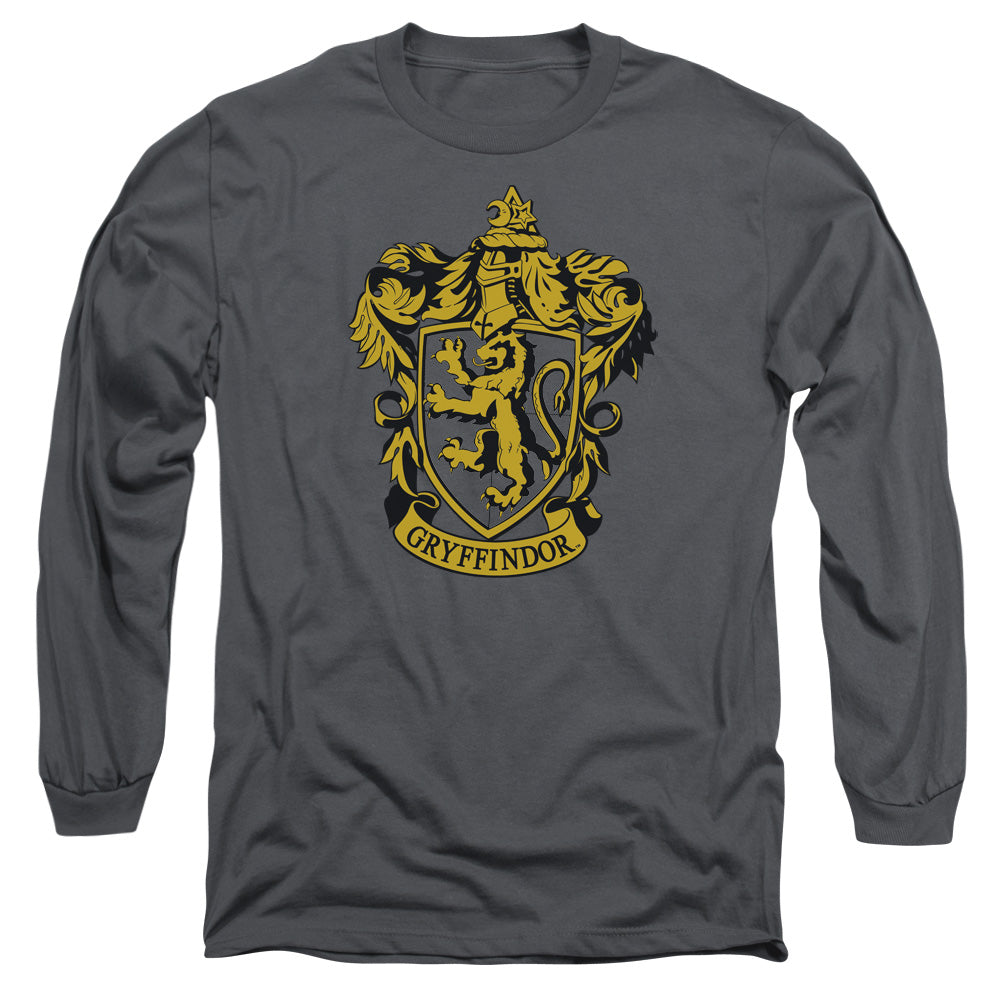 Harry Potter Gryffindor Crest Men's 18/1 Cotton Long-Sleeve T-Shirt