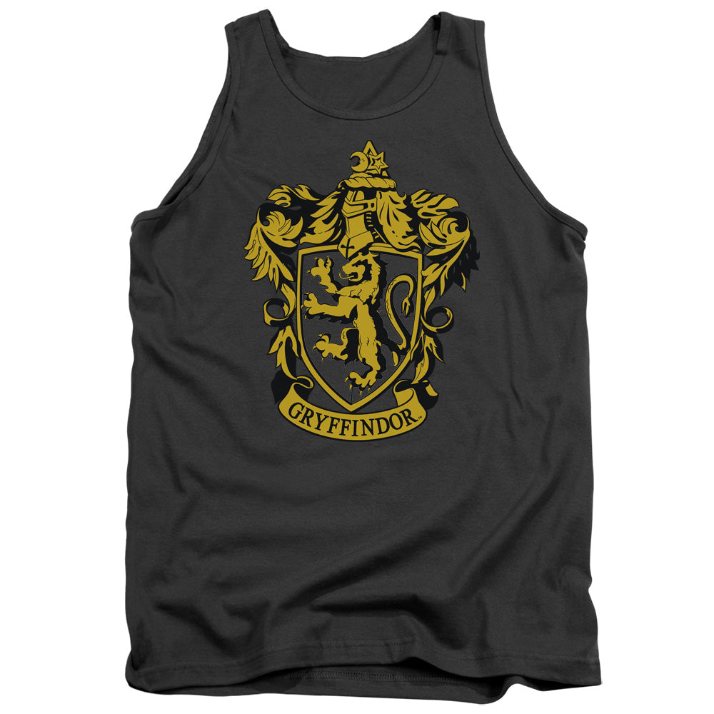 Harry Potter Gryffindor Crest Men's 18/1 Cotton Tank Top