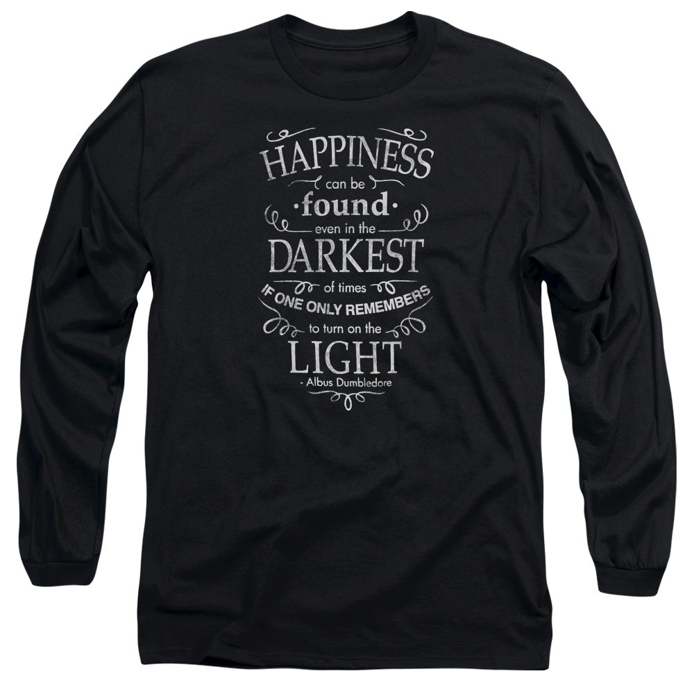 Harry Potter Happiness Men's 18/1 Cotton Long-Sleeve T-Shirt