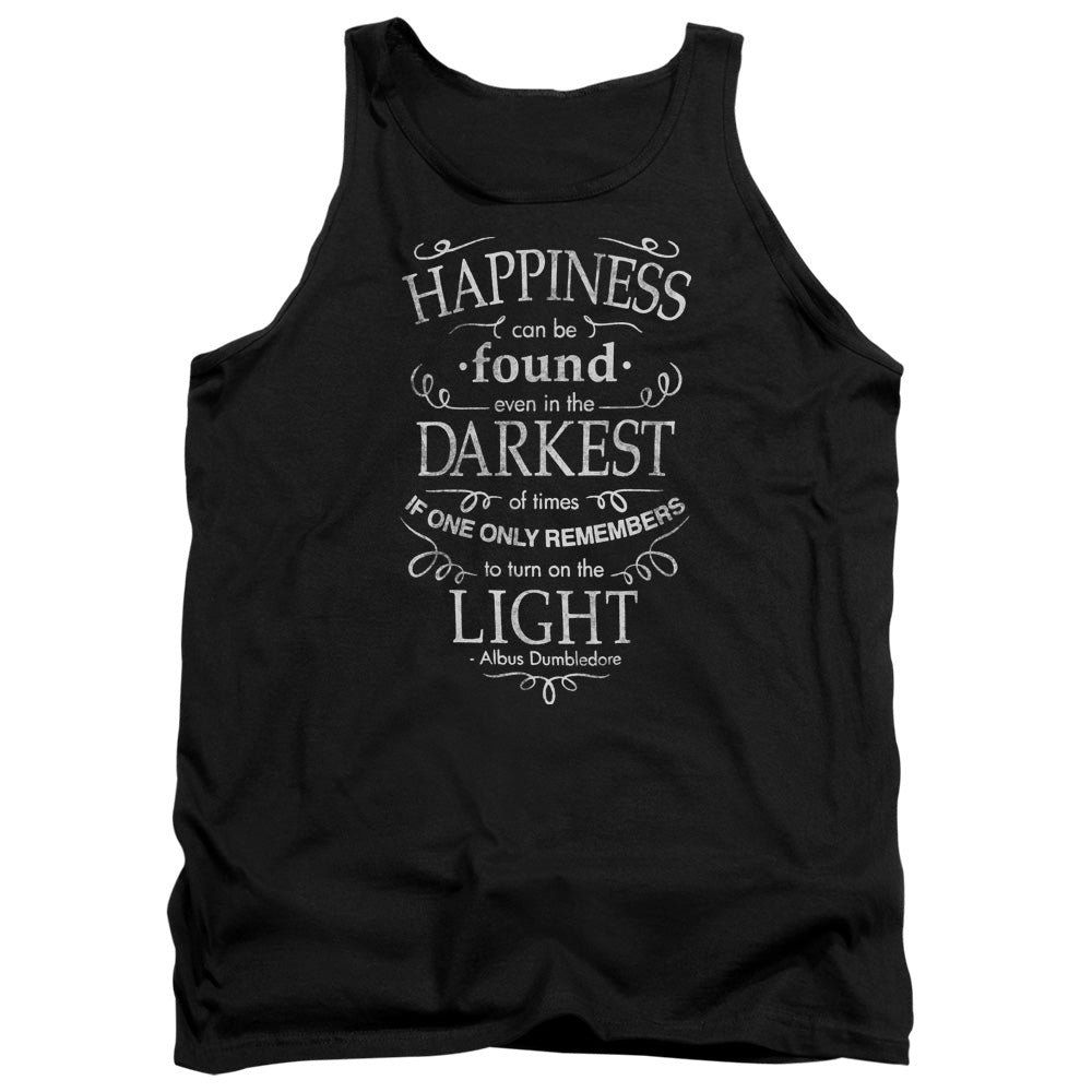 Harry Potter Happiness Men's 18/1 Cotton Tank Top