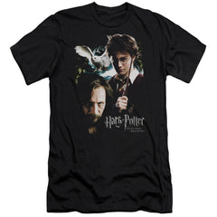 Harry Potter Harry And Sirius Men's Ultra-Soft 30/1 Cotton Slim Short-Sleeve T-Shirt