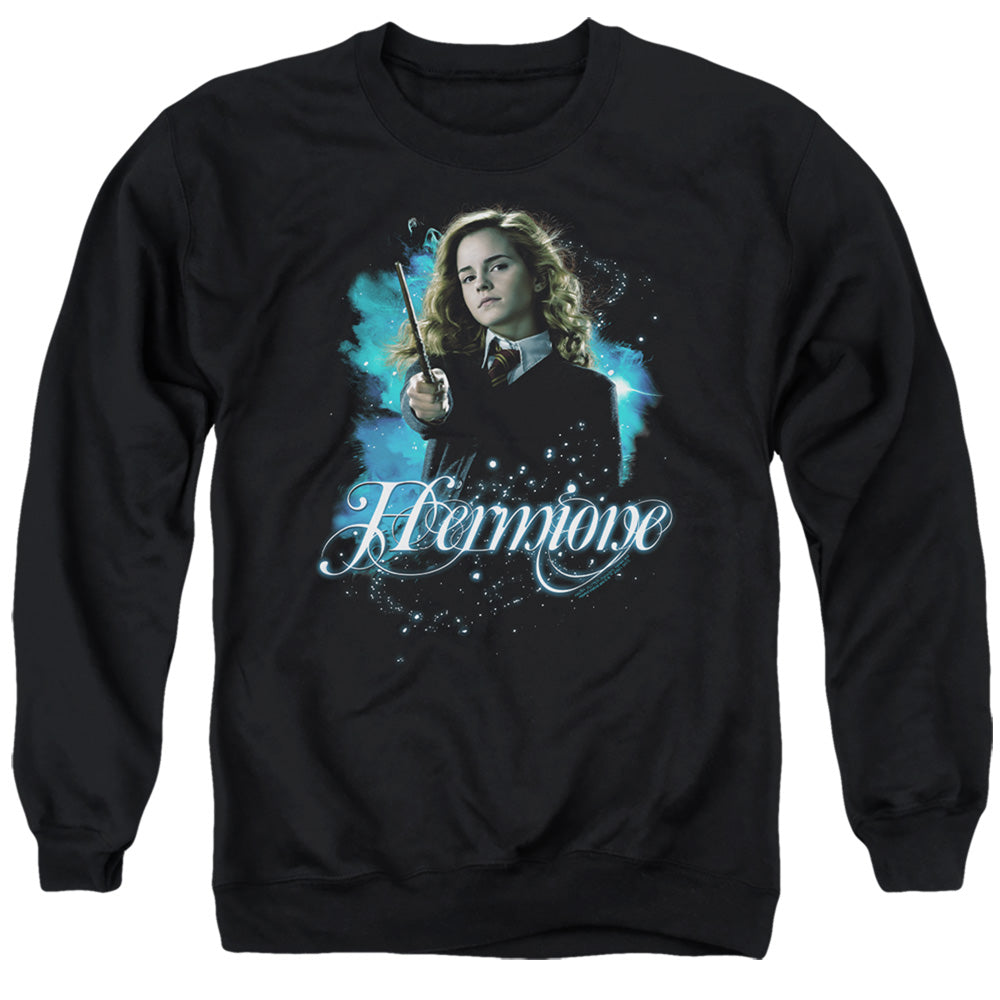 Harry Potter Hermione Ready Men's Crewneck 50 50 Poly Long-Sleeve T-Shirt