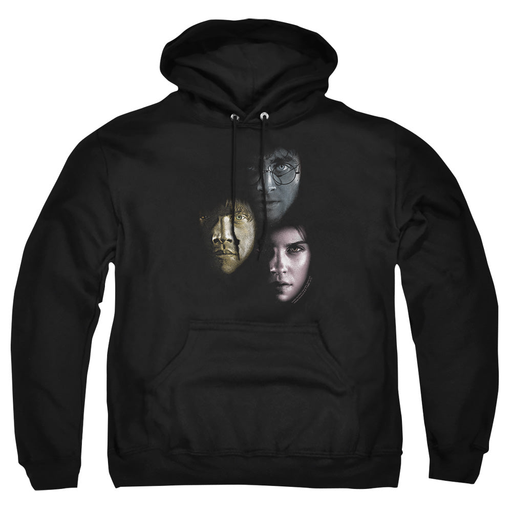 Harry Potter Hero Heads Men's Pull-Over 75 25 Poly Hoodie