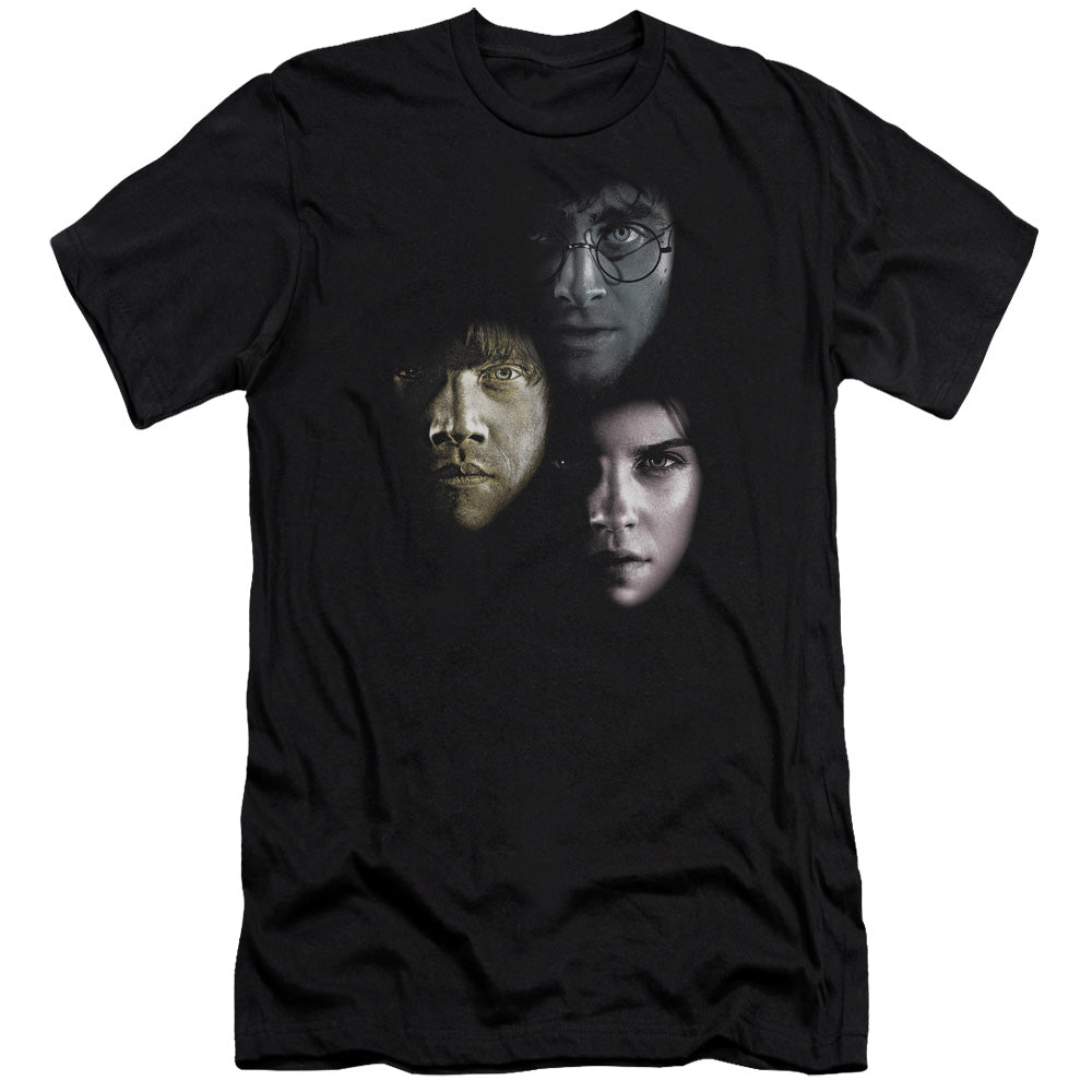 Harry Potter Hero Heads Men's Ultra-Soft 30/1 Cotton Slim Short-Sleeve T-Shirt