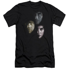 Harry Potter Hero Heads Men's Ultra-Soft 30/1 Cotton Slim Short-Sleeve T-Shirt