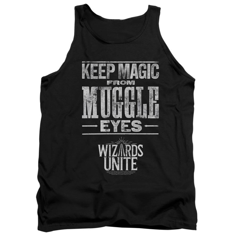 Harry Potter Hidden Magic Men's 18/1 Cotton Tank Top