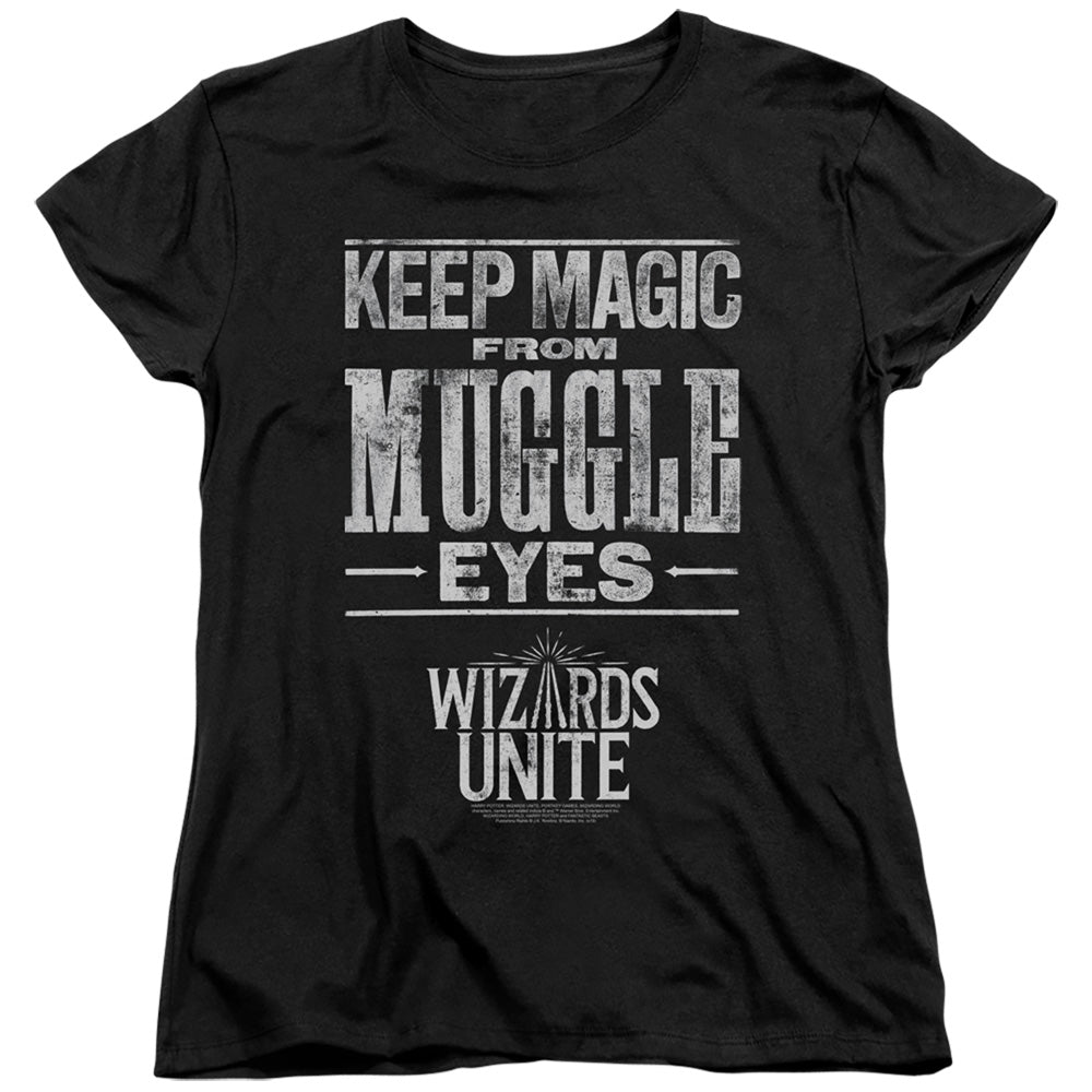 Harry Potter Hidden Magic Women's 18/1 Cotton Short-Sleeve T-Shirt