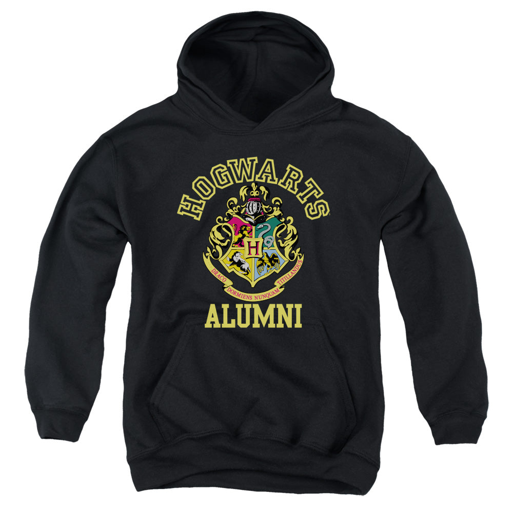 Harry Potter Hogwarts Alumni Crest Youth Cotton Poly Pull-Over Hoodie