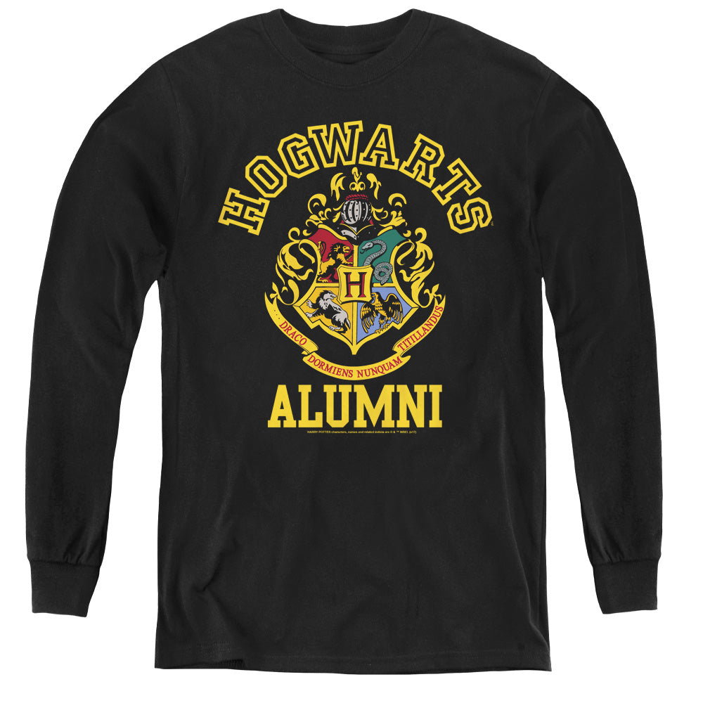 Harry Potter Hogwarts Alumni Crest Youth Long-Sleeve T-Shirt
