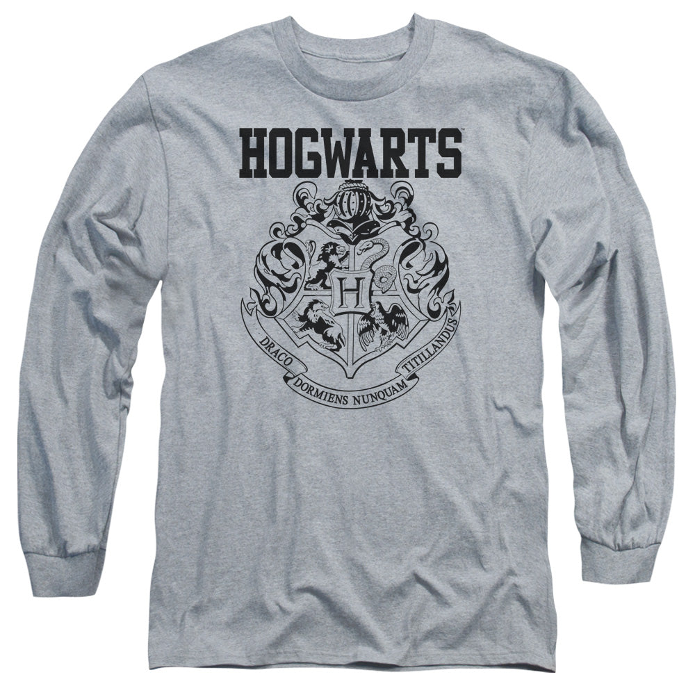 Harry Potter Hogwarts Athletic Men's 18/1 Cotton Long-Sleeve T-Shirt