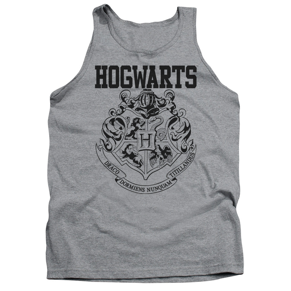 Harry Potter Hogwarts Athletic Men's 18/1 Cotton Tank Top