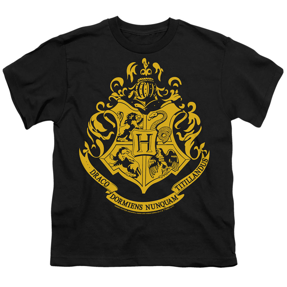 Harry Potter Hogwarts Crest Youth 18/1 100% Cotton Short-Sleeve T-Shirt