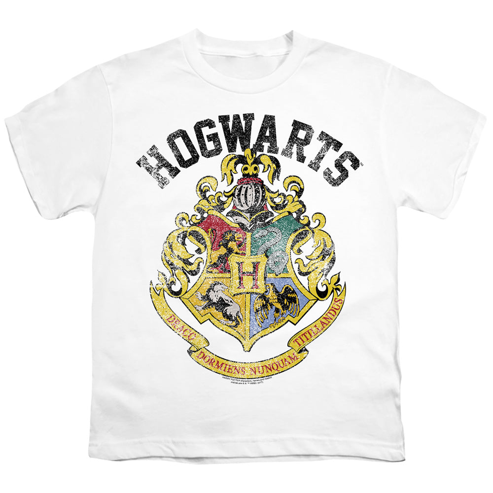 Harry Potter Hogwarts Crest Youth 18/1 100% Cotton Short-Sleeve T-Shirt