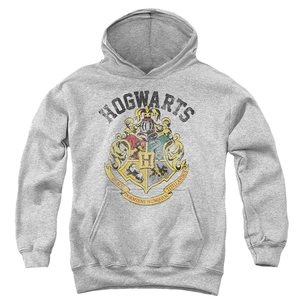 Harry Potter Hogwarts Crest Youth Cotton Poly Pull-Over Hoodie