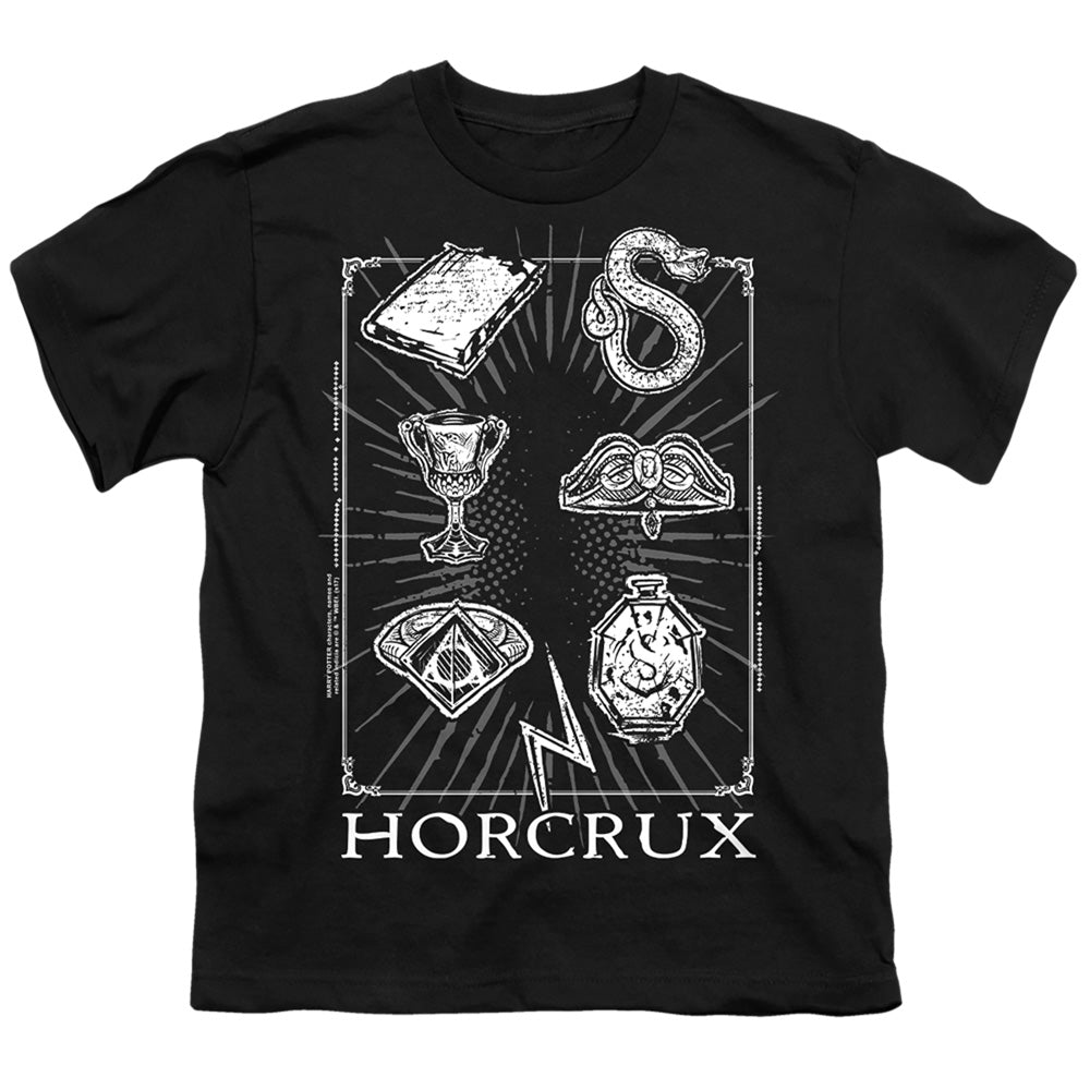 Harry Potter Horcrux Symbols Youth 18/1 100% Cotton Short-Sleeve T-Shirt