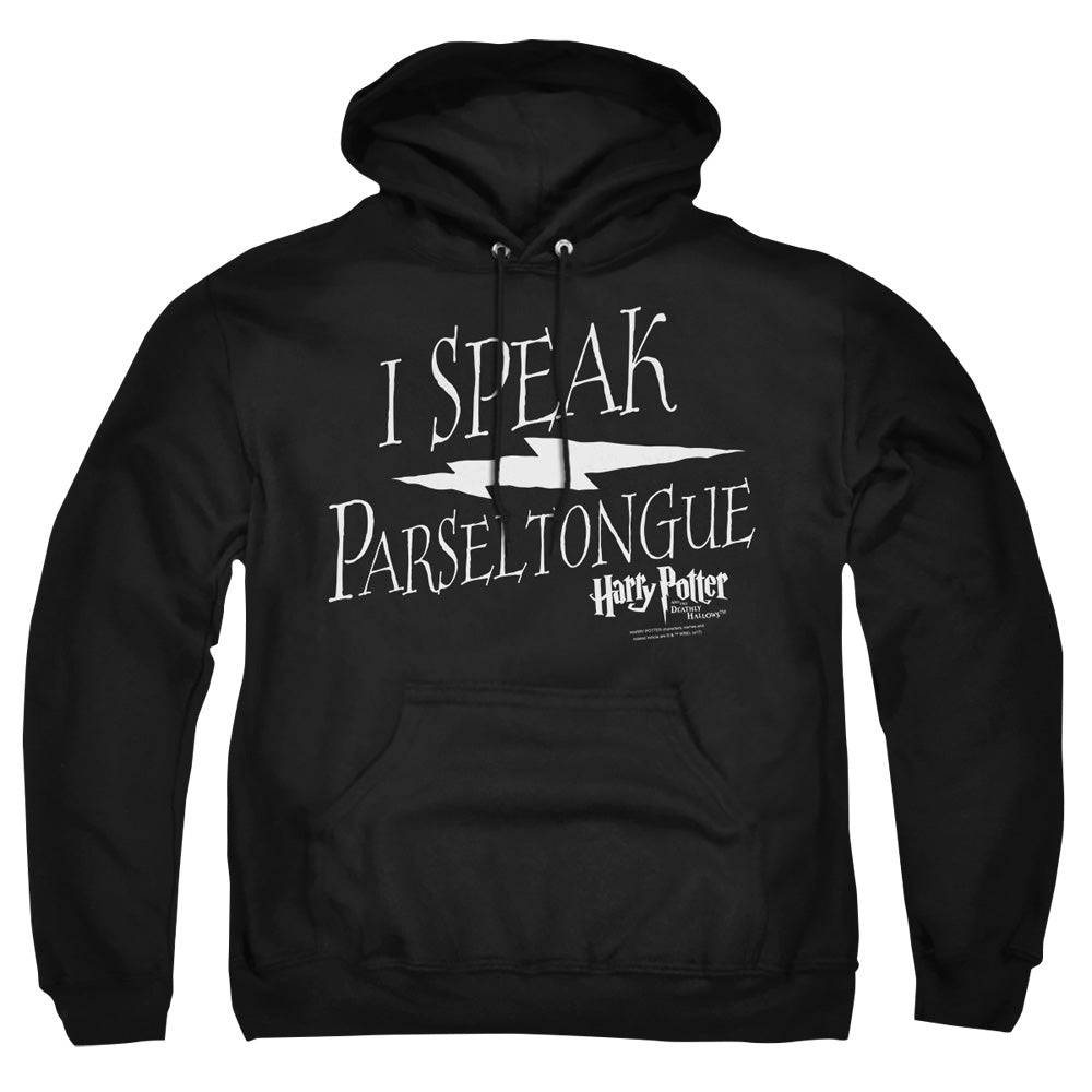 Harry Potter I Speak Parseltongue Men's Pull-Over 75 25 Poly Hoodie
