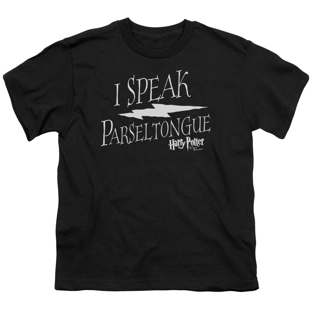 Harry Potter I Speak Parseltongue Youth 18/1 100% Cotton Short-Sleeve T-Shirt