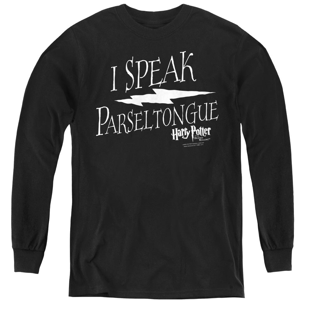 Harry Potter I Speak Parseltongue Youth Long-Sleeve T-Shirt