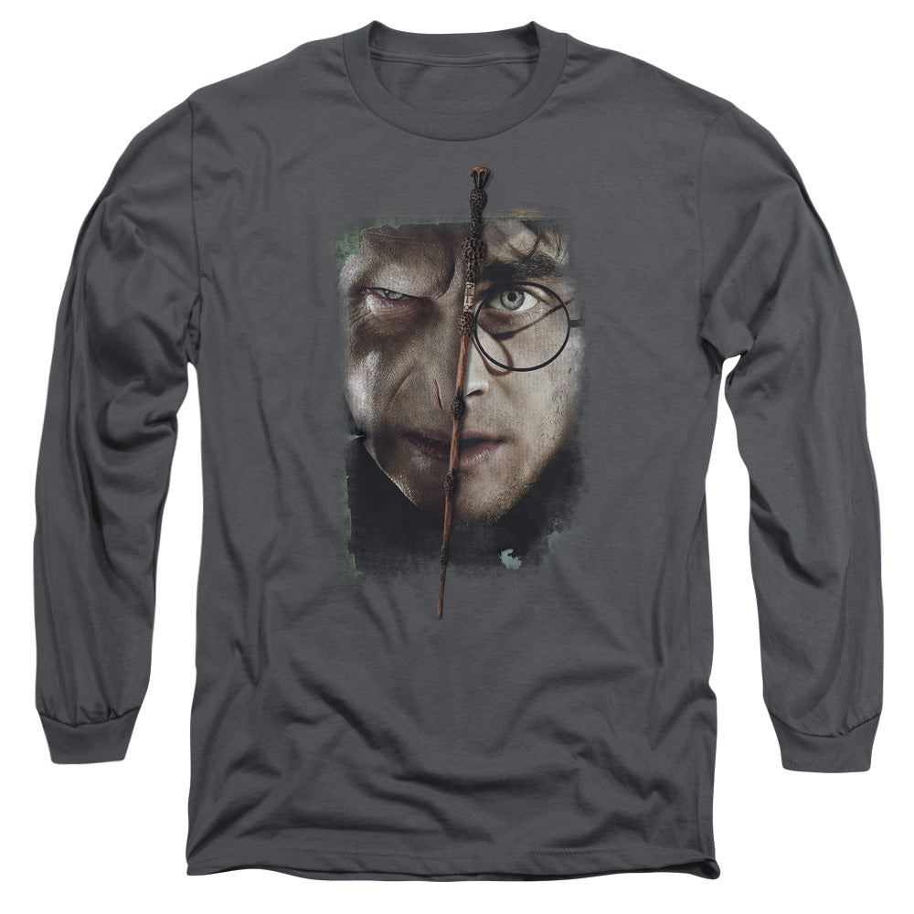 Harry Potter It All Ends Here Men's 18/1 Cotton Long-Sleeve T-Shirt