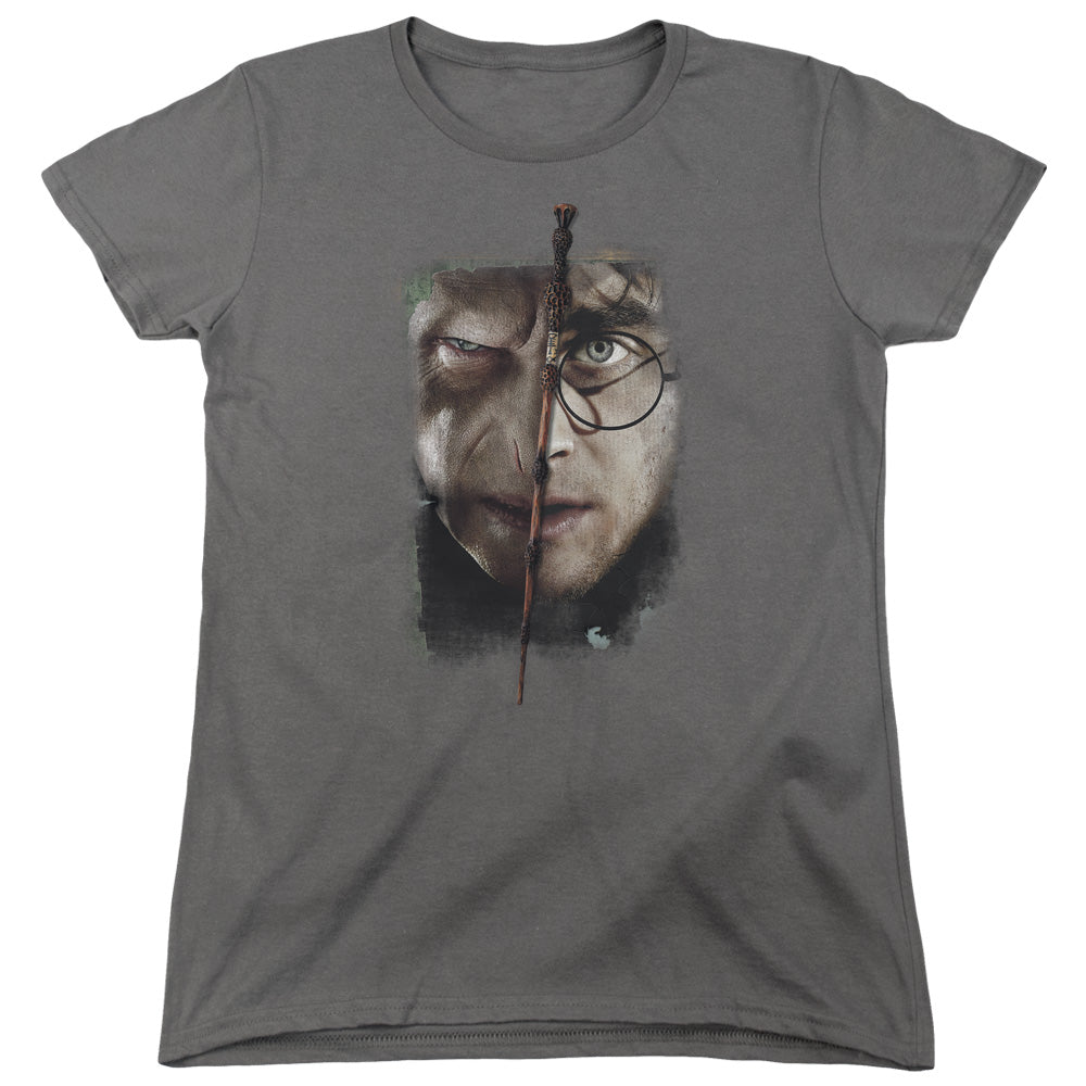 Harry Potter It All Ends Here Women's 18/1 Cotton Short-Sleeve T-Shirt