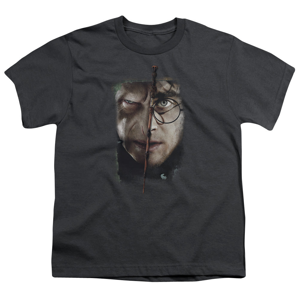 Harry Potter It All Ends Here Youth 18/1 100% Cotton Short-Sleeve T-Shirt