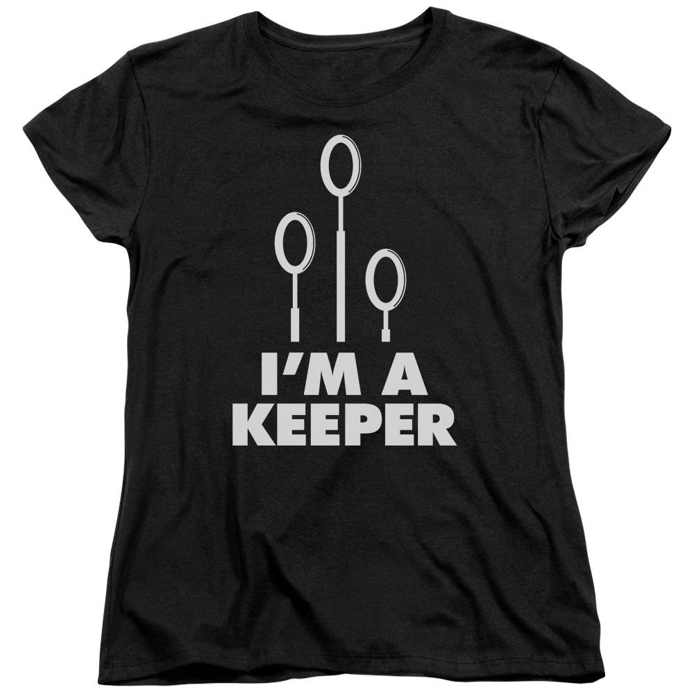 Harry Potter Keeper Women's 18/1 Cotton Short-Sleeve T-Shirt