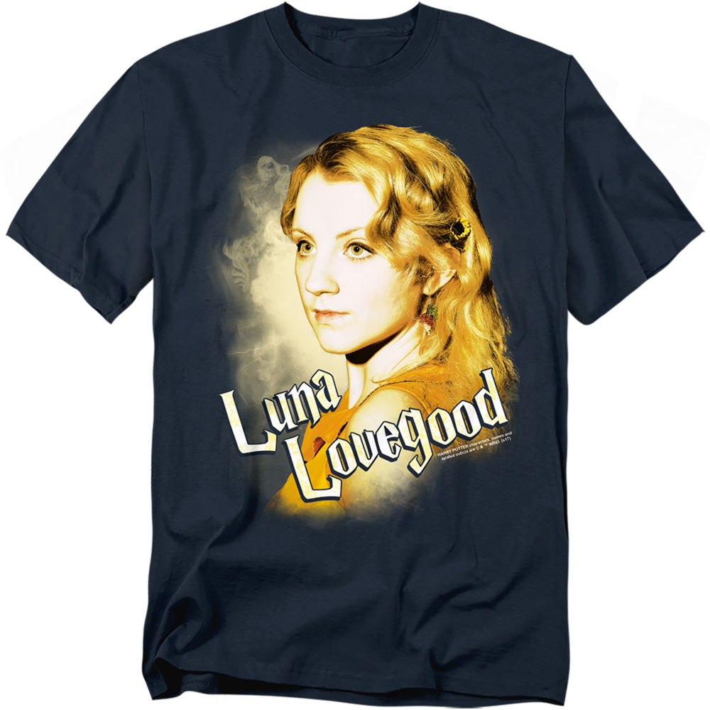 Harry Potter Luna Closeup Men's 18/1 Cotton Short-Sleeve T-Shirt