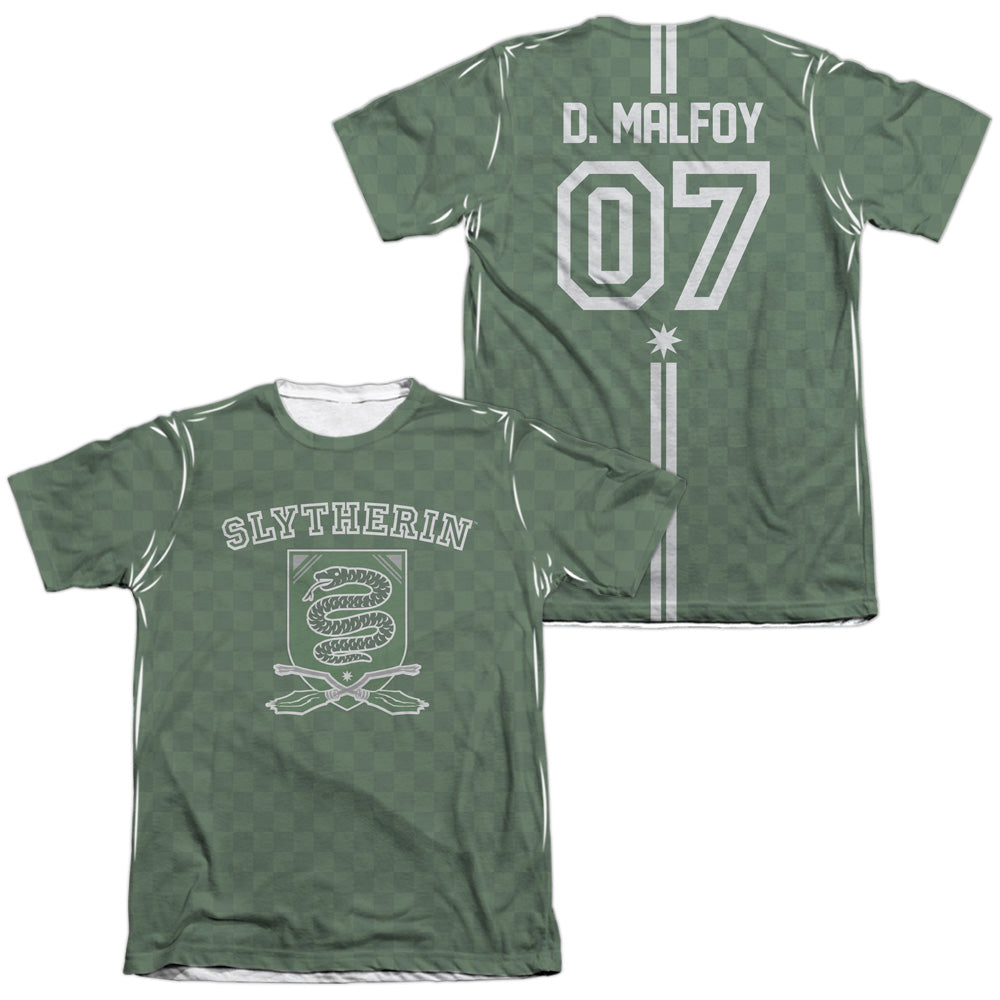 Harry Potter Malfoy Sweater (Front/Back Print) Men's Regular Fit Poly Cotton Short-Sleeve T-Shirt
