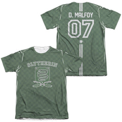 Harry Potter Malfoy Sweater (Front/Back Print) Men's Regular Fit Poly Cotton Short-Sleeve T-Shirt