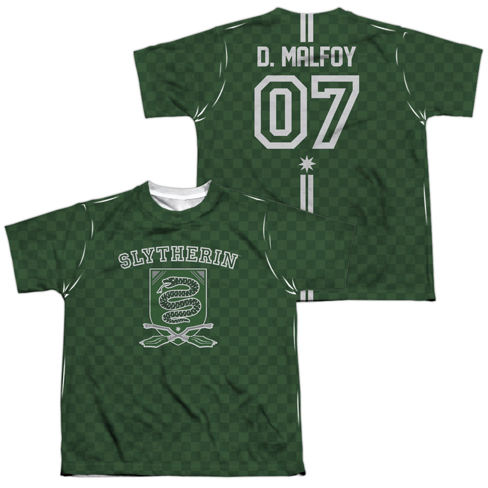 Harry Potter Malfoy Sweater (Front/Back Print) Youth Regular Fit Poly Short-Sleeve T-Shirt
